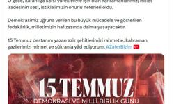 Emine Erdoğan'dan '15 Temmuz' mesajı