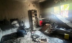Eski eş evi ateşe verdi; anne ve 2 kızı banyoya sığınarak kurtuldu