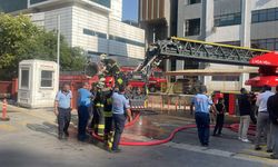 Gaziantep'te iş merkezinde yangın