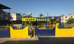 Hataylı depremzede, Fenerbahçe sevgisiyle evini sarı-lacivert renklere boyattı
