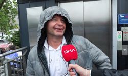 İstanbul'da yağmura hazırlıksız yakalananlar, kapalı alanlara koştu