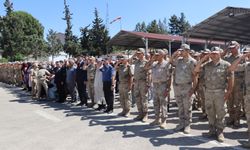 Kalp krizi geçirip hayatını kaybeden Uzman Çavuş Topaloğlu, son yolculuğuna uğurlandı