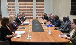 KKTC Cumhurbaşkanı Erhürman, BM Genel Sekreteri Guterres ile bir araya geldi