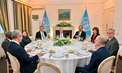 KKTC Cumhurbaşkanı Erhürman, Guterres ve Hristodulidis ile bir araya geldi