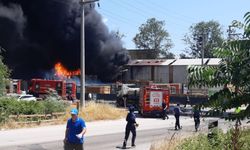 Kocaeli'de fabrika yangını