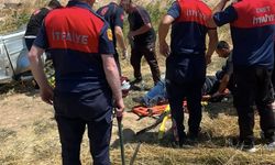 Kütahya'da iki otomobil çarpıştı; 3 yaralı