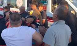 Malatya'da yangına giden itfaiye aracı devrildi; 3 yaralı