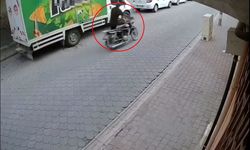 Mardin'de motosiklet hırsızlığı kamerada