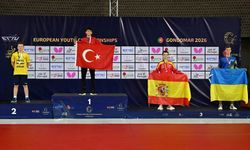 Milli masa tenisçisi Görkem Öçal, Avrupa şampiyonu oldu