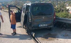 Samsun'da 8 aracın karıştığı zincirleme kaza; 2 yaralı