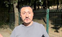Sancaktepe'de fırtınada devrilen ağaç hafif ticari aracın üzerine düştü