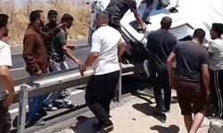Şırnak'ta devrilen tankerin şoförü öldü