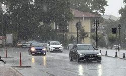 Tekirdağ'da sağanak etkili oldu