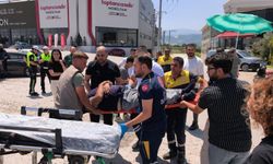 Ters yönde giden motosiklet ile cip çarpıştı: 1 yaralı