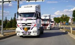 TIR gelin arabası oldu