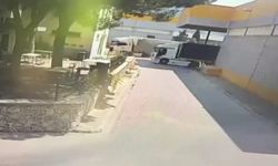 TIR ile çarpışan forkliftin sürücüsü Gül, hayatını kaybetti; kaza kamerada