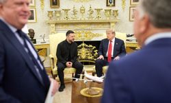 Trump, Zelenskiy ile Beyaz Saray'da görüştü
