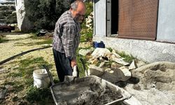 Unutulmaya yüz tutan taş duvar ustalığını 50 yıldır sürdürüyor