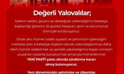 Yalova'da CHP'li 6 başkan, Yeni Parti'ye geçti