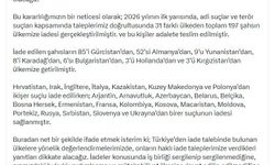 Yılın ilk yarısında 197 suçlunun Türkiye'ye iadesi sağlandı