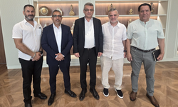 KKTC Cumhurbaşkanı Erhürman’a TTFF Ziyareti