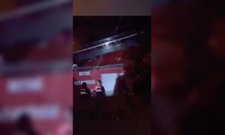 Adıyaman'da okulun çatısı yandı