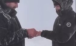 Ağrı Dağı zirvesinde evlilik teklifi