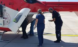 Ambulans helikopter, 4 aylık bebek için havalandı