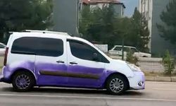 Araçları mora boyayan kimyasalın yola dökülmesine neden olan sorumlular hakkında soruşturma