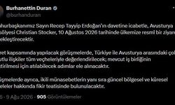 Avusturya Şansölyesi Christian Stocker, Türkiye'ye geliyor