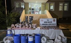 Aydın'da çiftliği uyuşturucu imalathanesine dönüştürmüşler