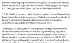 Bakan Çiftçi: ALO 199 Çağrı Merkezi, 70 milyondan fazla çağrıyı yanıtladı