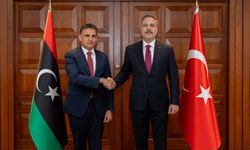 Bakan Fidan, Libya Genelkurmay Başkan Vekili Salahattin Nemruş'u kabul etti