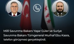 Bakan Güler, Suriye Savunma Bakanı Ebu Kasra ile görüştü
