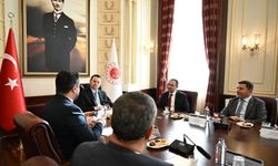 Bakan Gürlek, Nevşehir heyeti ile bir araya geldi