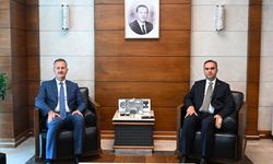 Bakan Kacır, Savunma Sanayii Başkanı Görgün'ü kabul etti