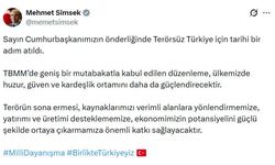 Bakan Şimşek: Terörün sona ermesi, ekonomimizin potansiyelini güçlü şekilde ortaya çıkarmamıza katkı sağlayacak