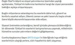 Bakan Uraloğlu: Eserlerimizin ulaştığı yerlere, sizin hayalleriniz dahi ulaşamaz
