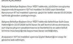 Balçova Belediye Başkanı Onur Yiğit, görevine iade edildi