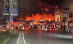 Başakşehir İkitelli Organize Sanayi Bölgesi'nde iş yeri yangını - 1
