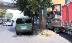 Beyoğlu'nda markete silahlı saldırı kamerada