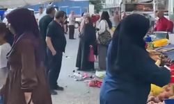 Beyoğlu'nda pazarda 'Ürünlere zarar verdin' tartışması: Kadın başından yaralandı esnaf tutuklandı