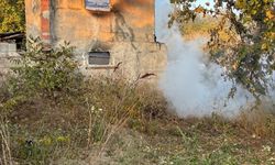 Bursa'da bağ evi alev alev yandı