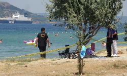 Çanakkale'de halk plajında patlamamış top mermisi bulundu