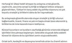 Cevdet Yılmaz: Mekke Anlaşması, bölgemizin güvenlik mimarisine katkı sağlayacak