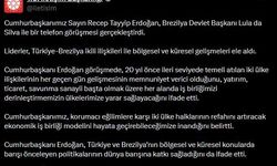 Cumhurbaşkanı Erdoğan, Brezilya Devlet Başkanı Silva ile görüştü