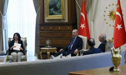 Cumhurbaşkanı Erdoğan, DEM Parti İmralı heyetini kabul etti (2)