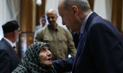 Cumhurbaşkanı Erdoğan, şehit ailelerini kabul etti (2)