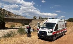 Dereye uçan kamyonetin sürücüsü ağır yaralandı