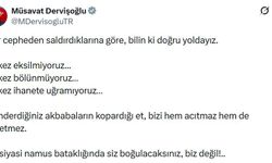 Dervişoğlu: İlk kez eksilmiyoruz